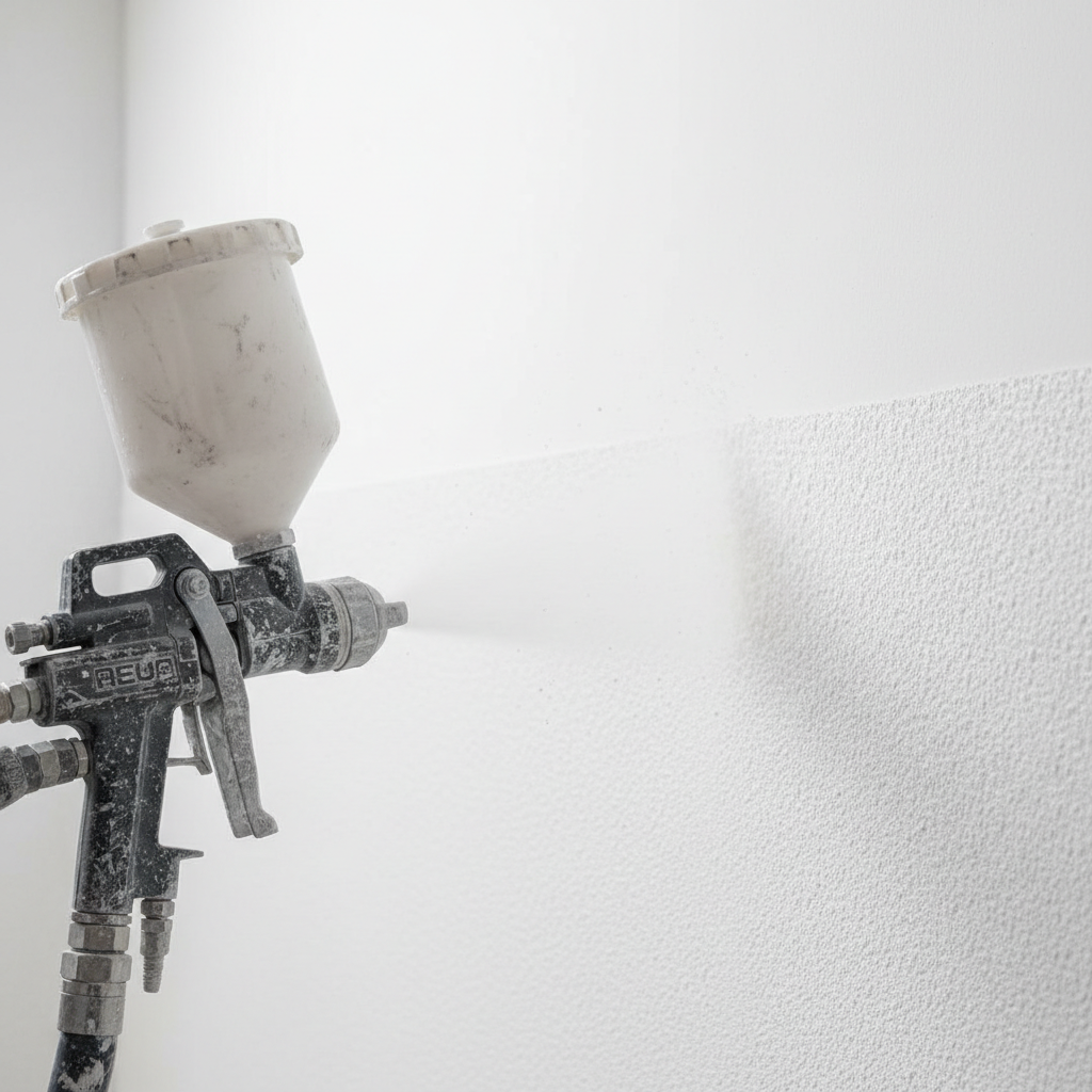 Spray Plaster Application